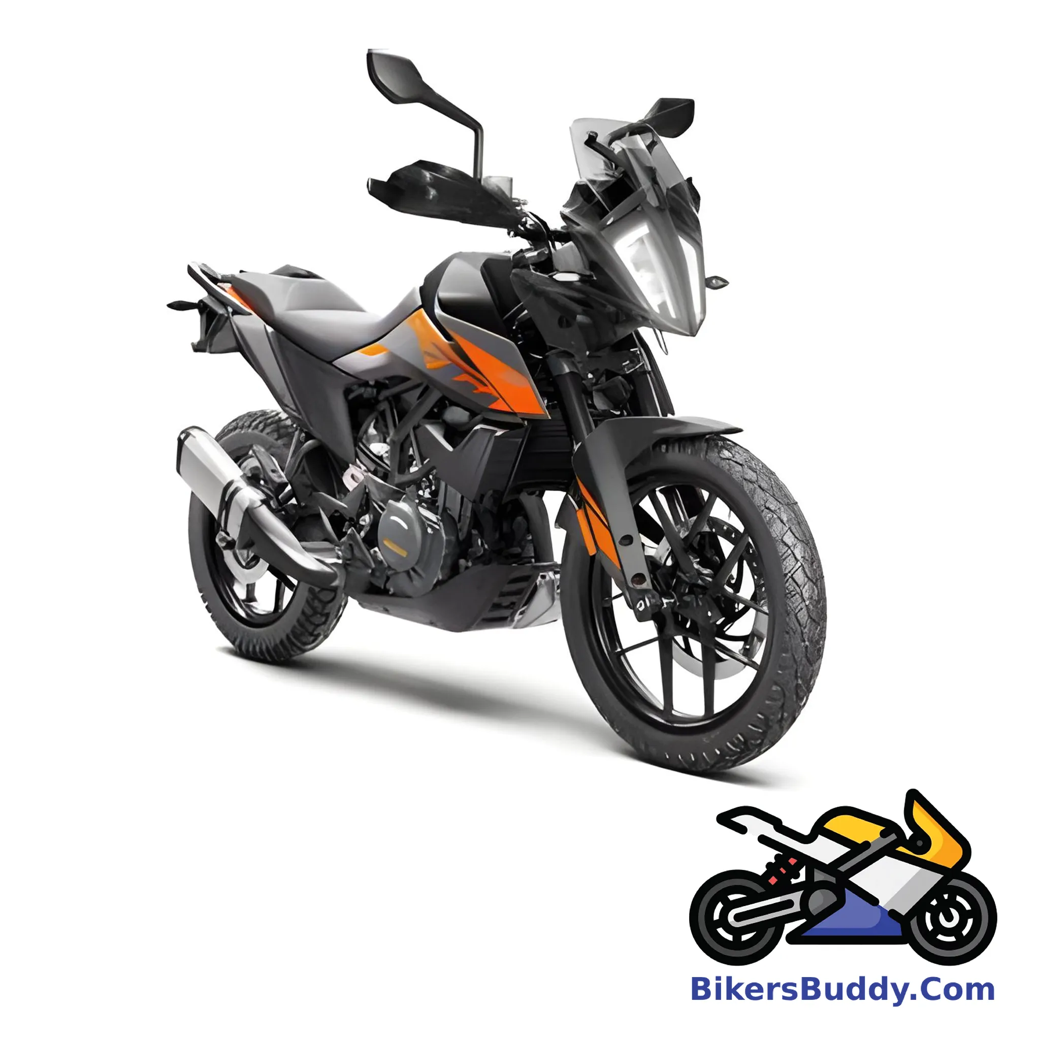 Orange and Black