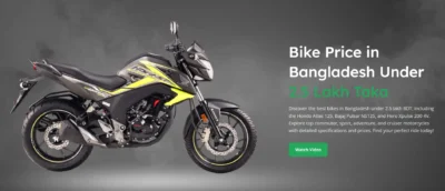 Bike Price in Bangladesh Under 2.5 Lakh Taka