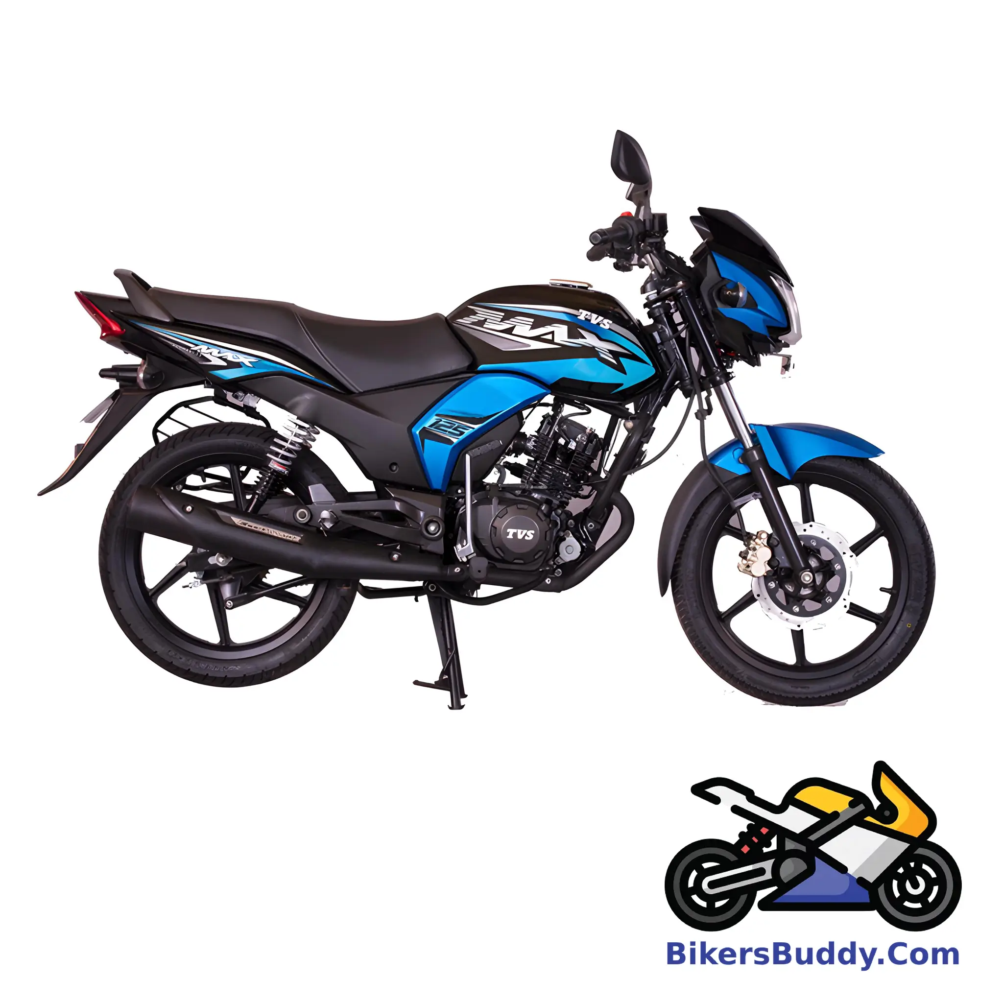 Blue TVS Max 125