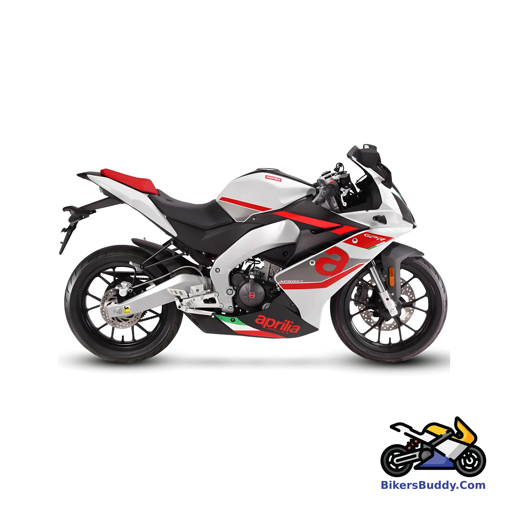 White Aprilia GPR 150