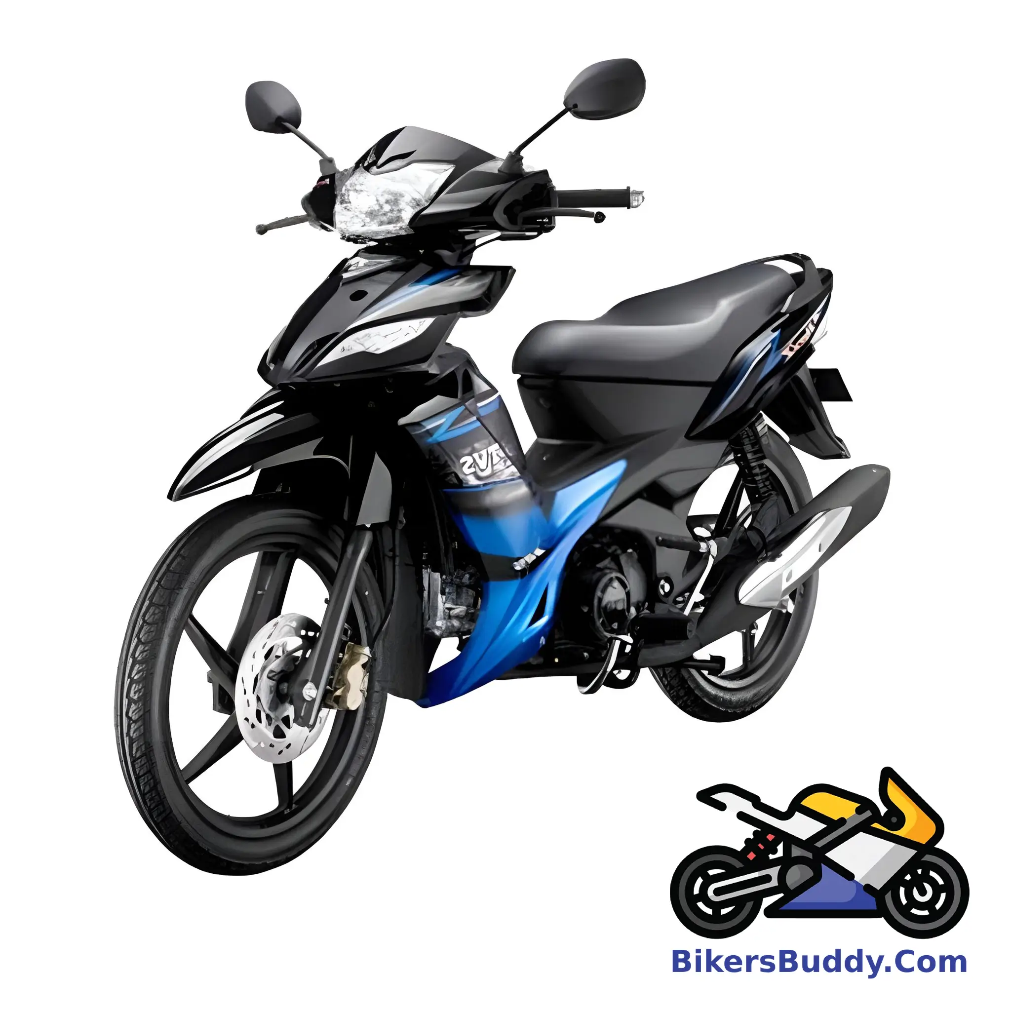 Blue TVS Rockz 125