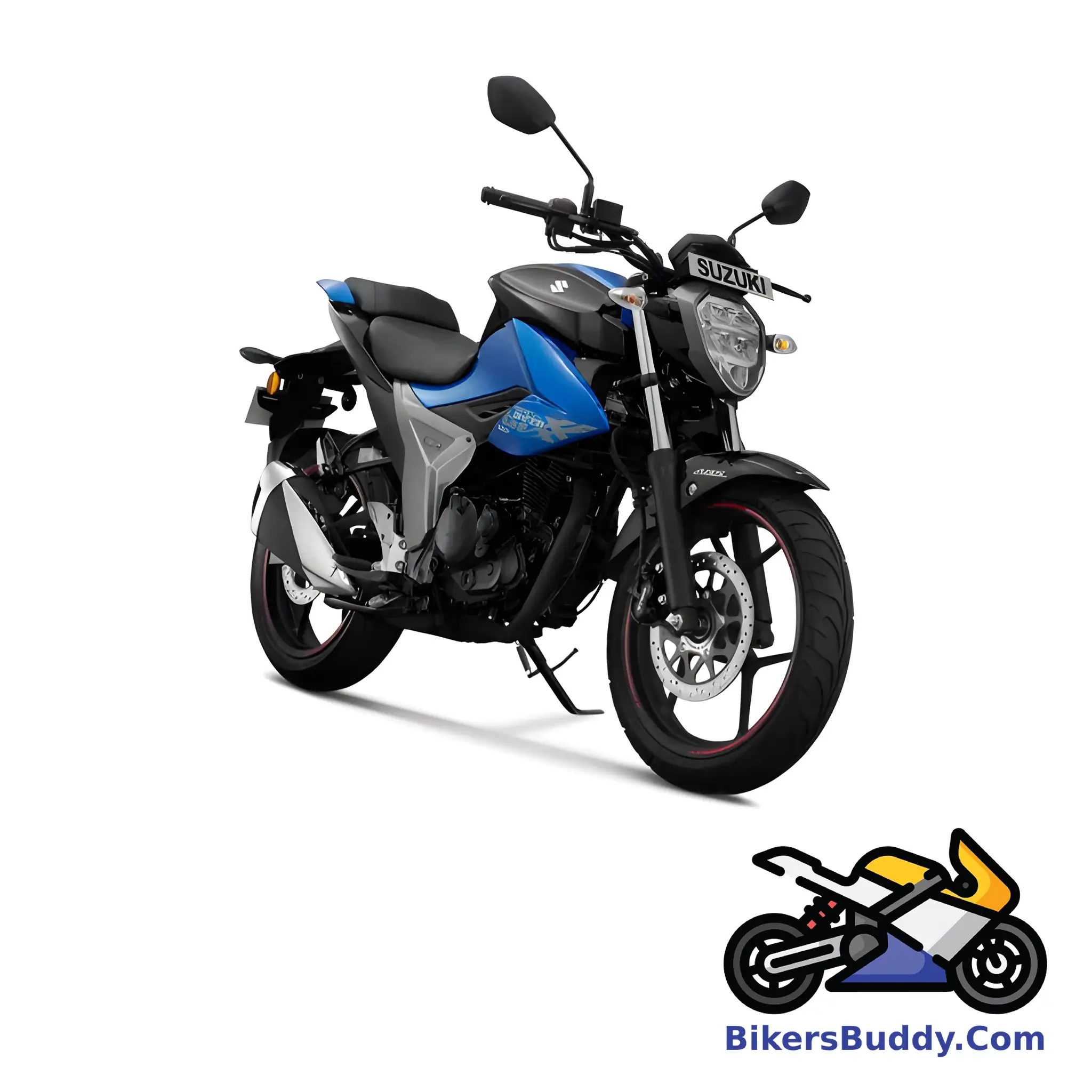 Matt Blue Suzuki Gixxer ABS