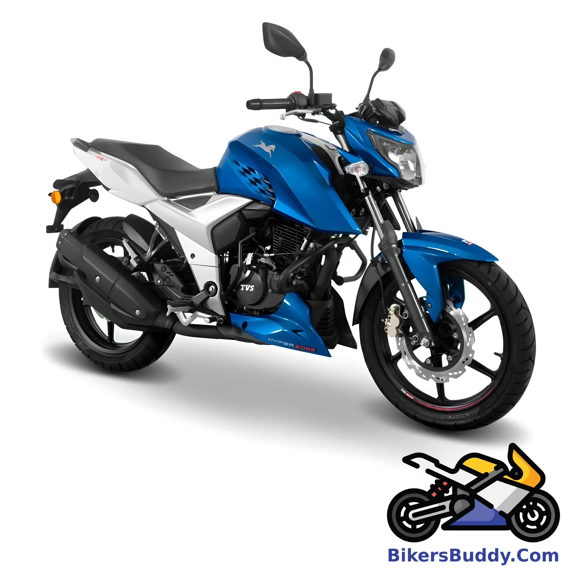 Blue TVS Apache RTR 160 4V FI