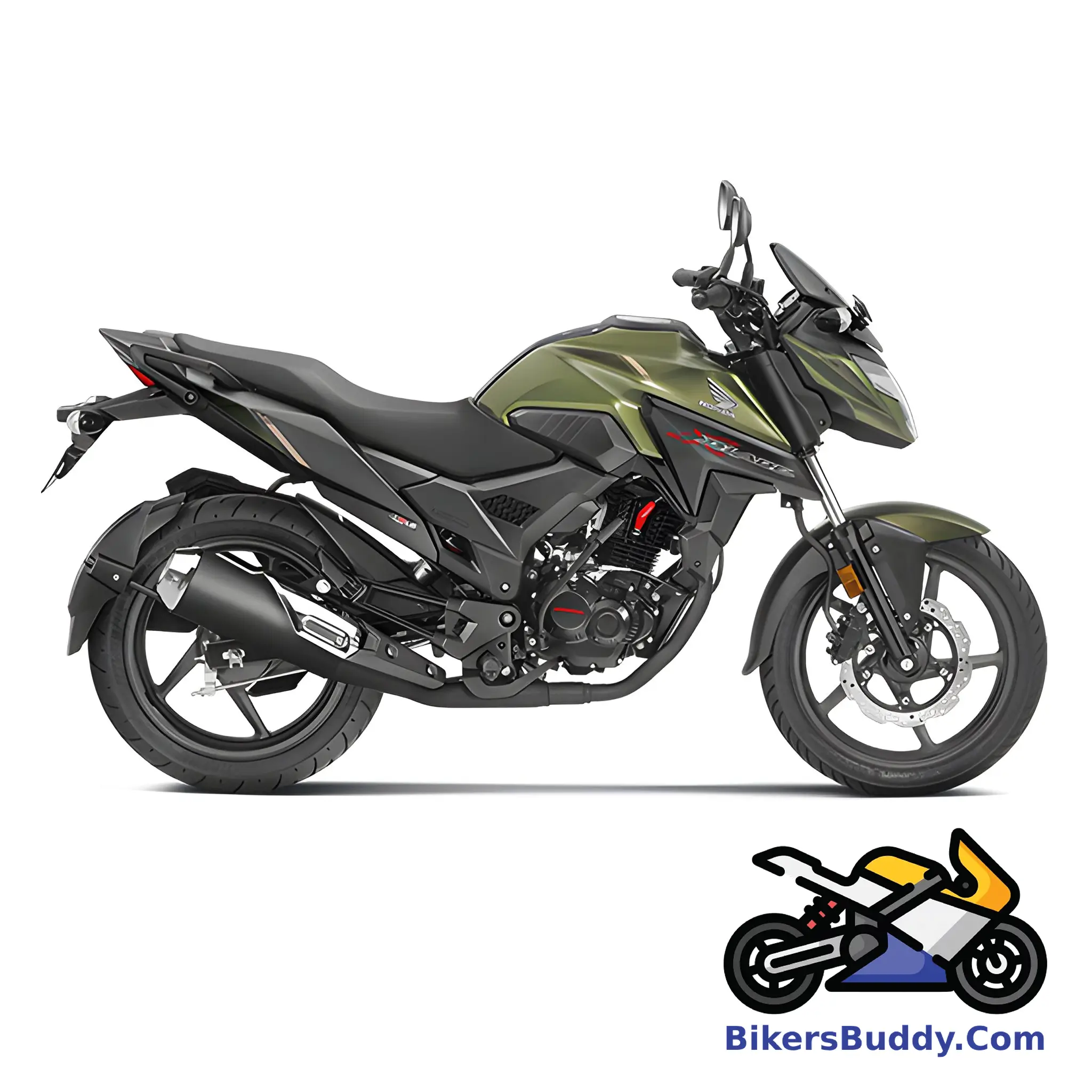 Olive Honda X-Blade 160