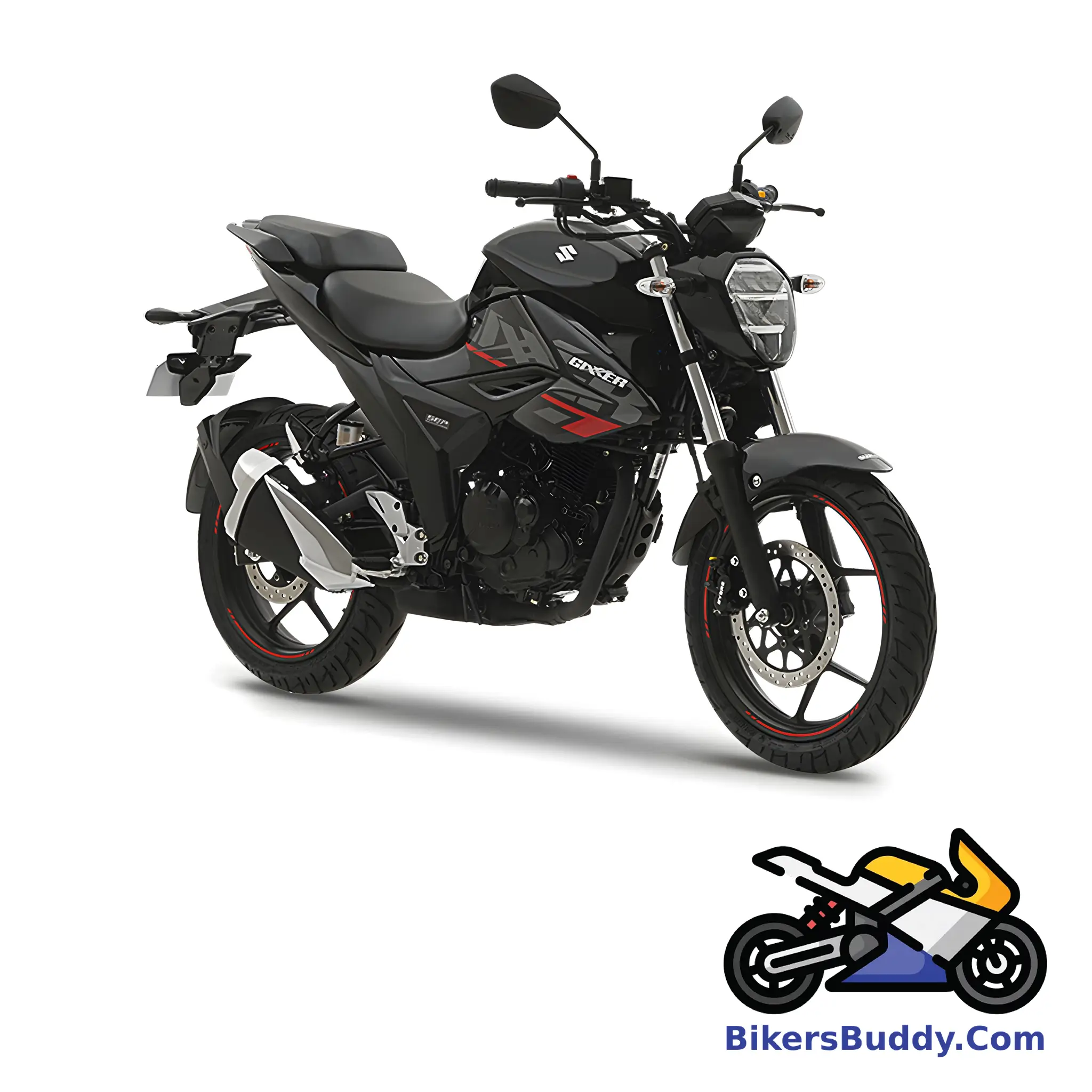 Black Suzuki Gixxer ABS