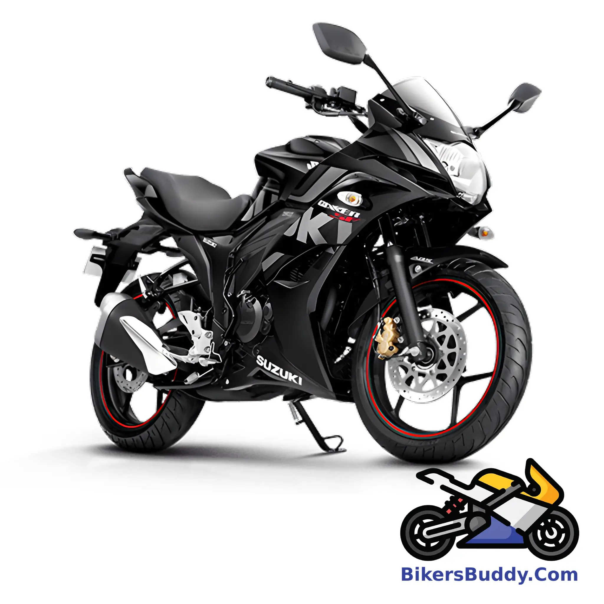 Balck Suzuki Gixxer SF FI