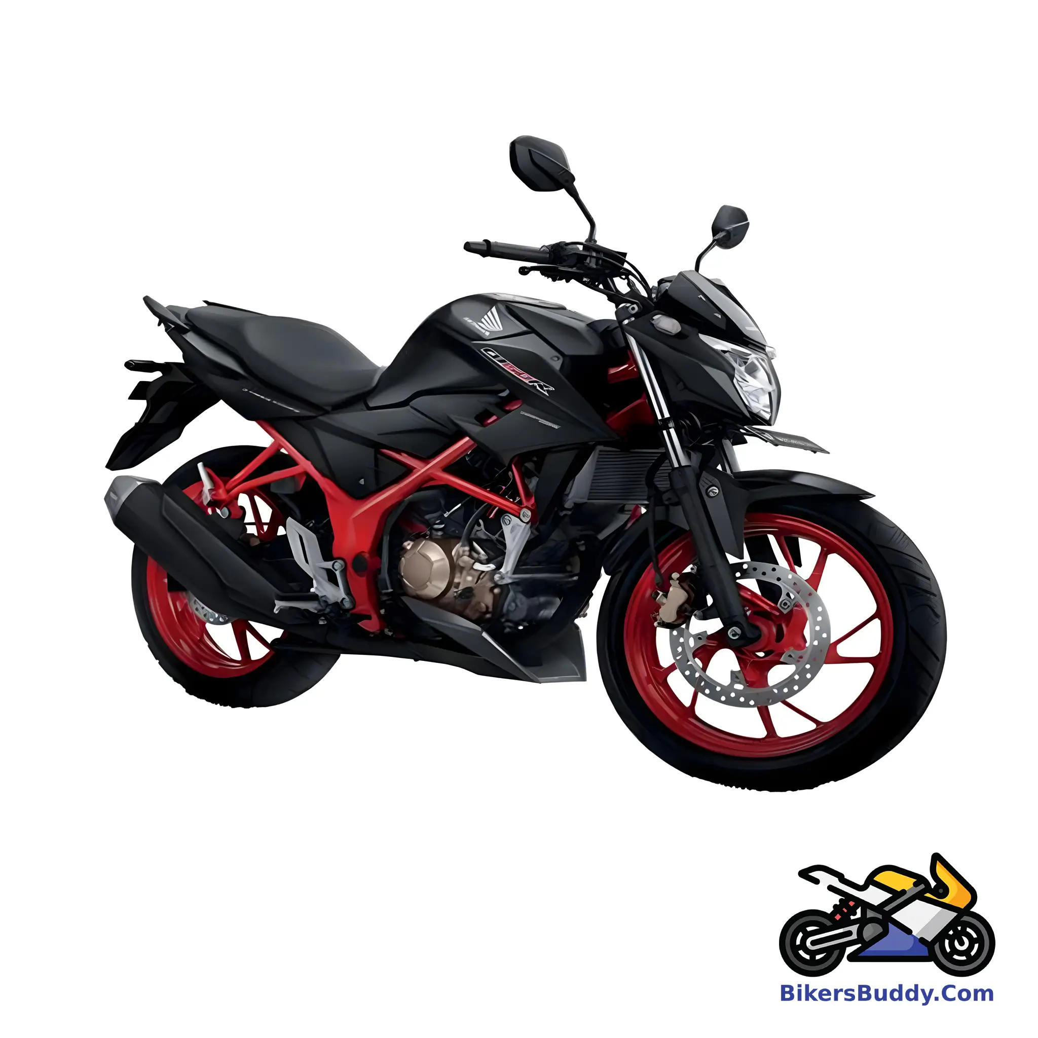 Black Honda CB150R Streetfire