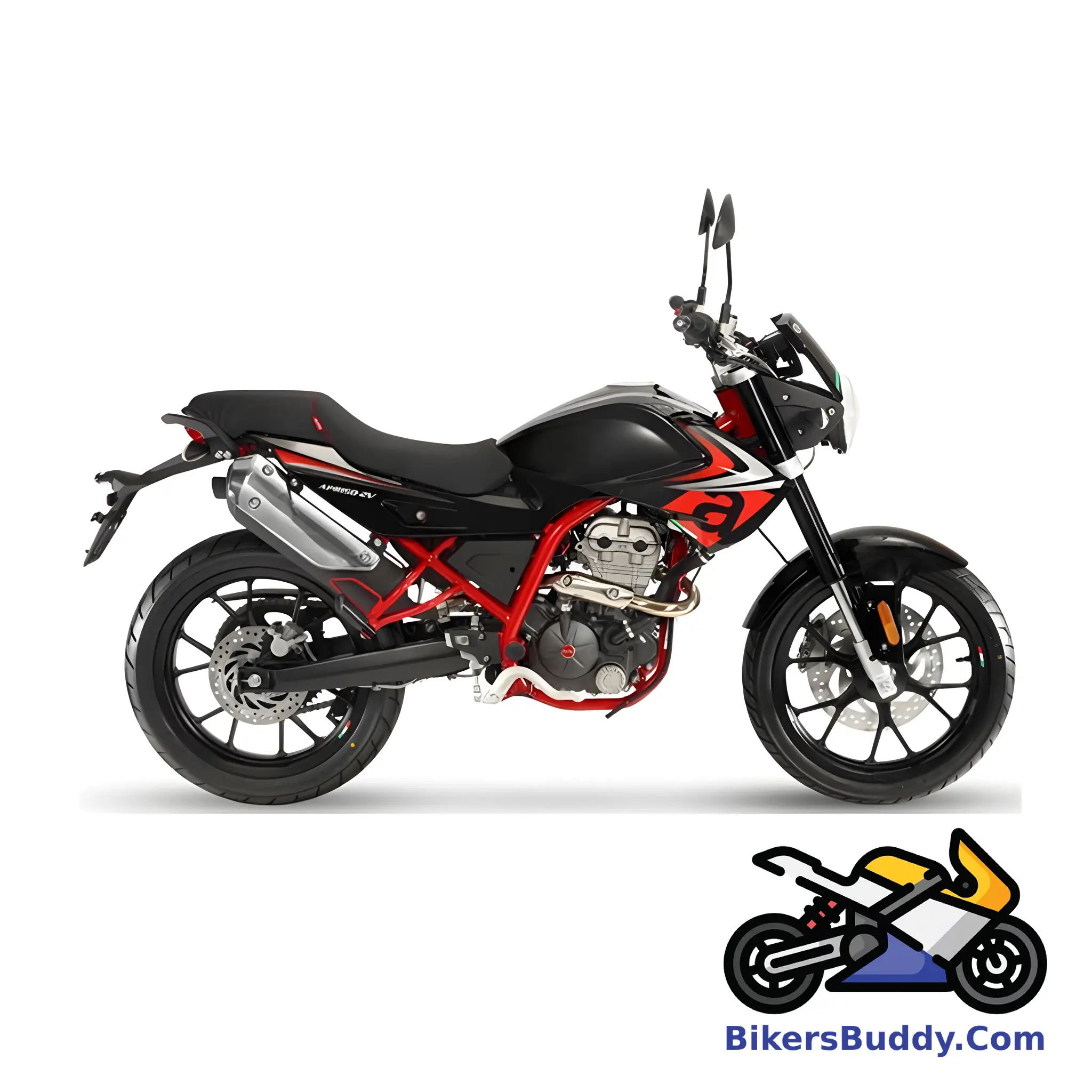 Black Aprilia Cafe 150