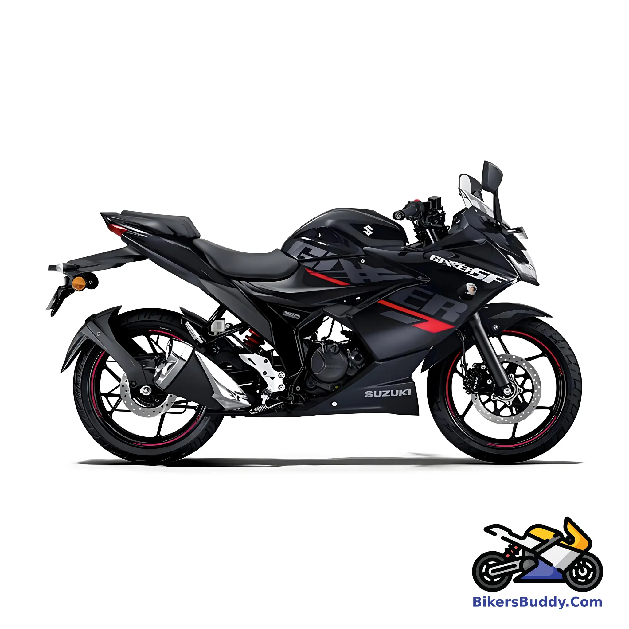 Black Suzuki Gixxer SF