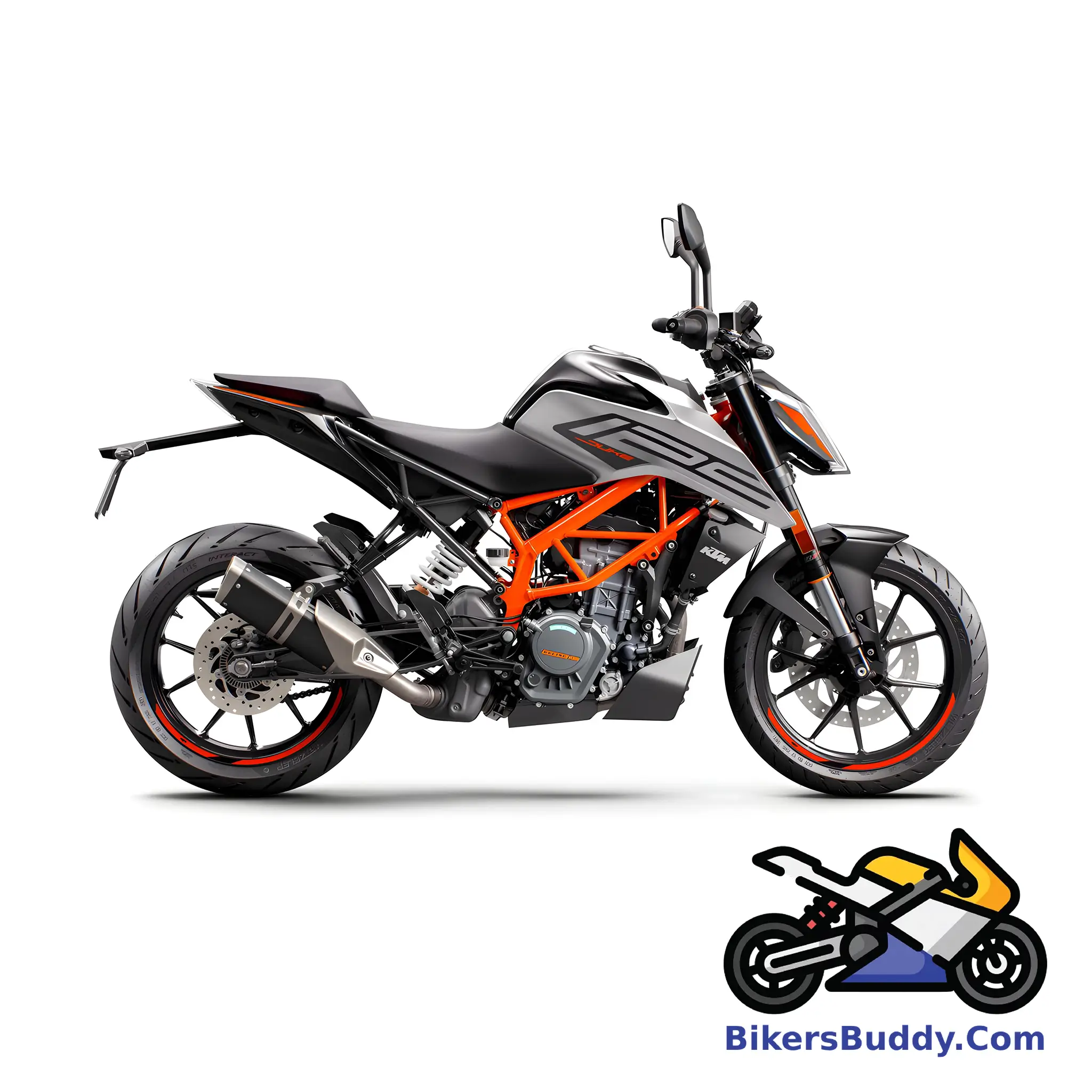 Grey KTM Duke 125 European