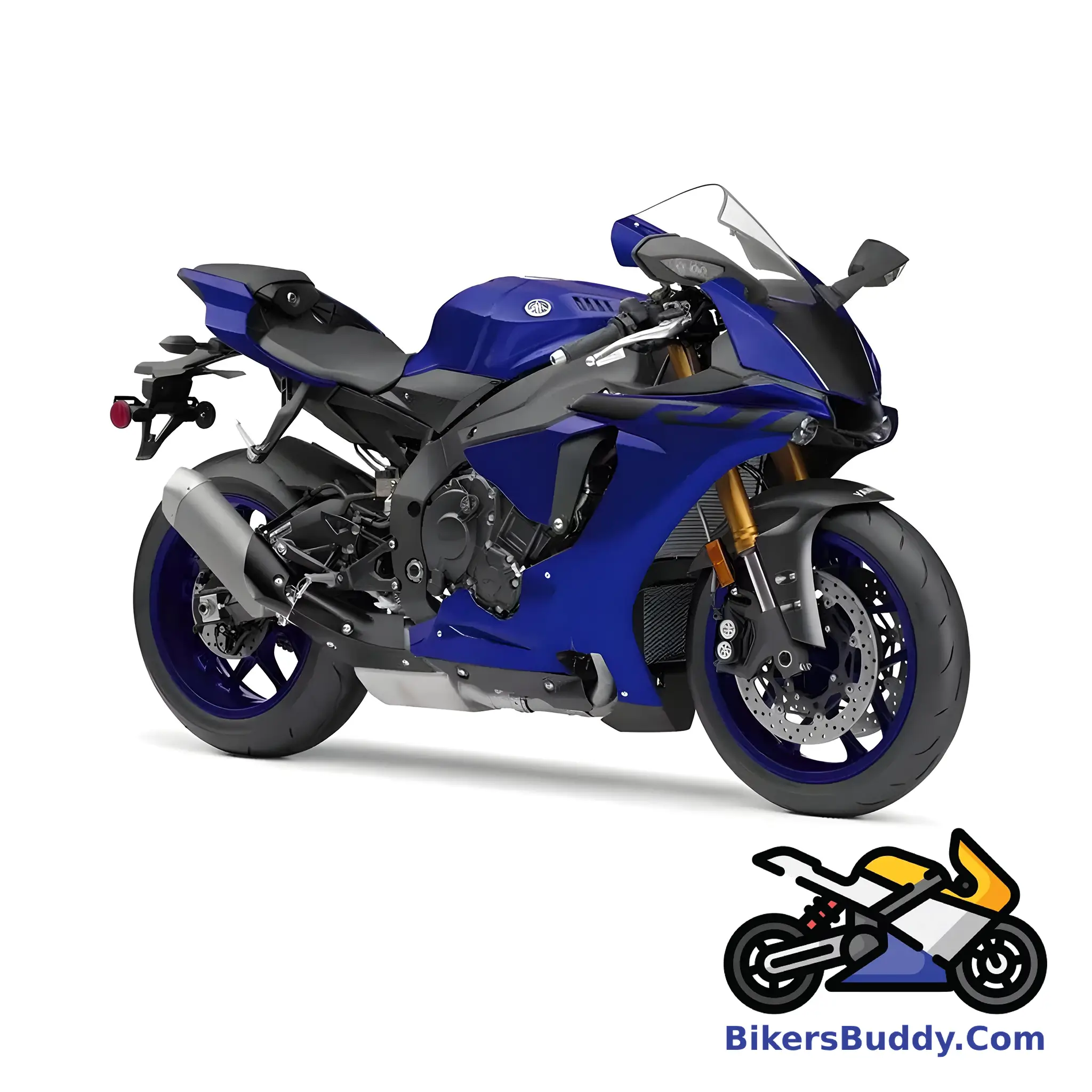 Blue Yamaha YZF-R1M