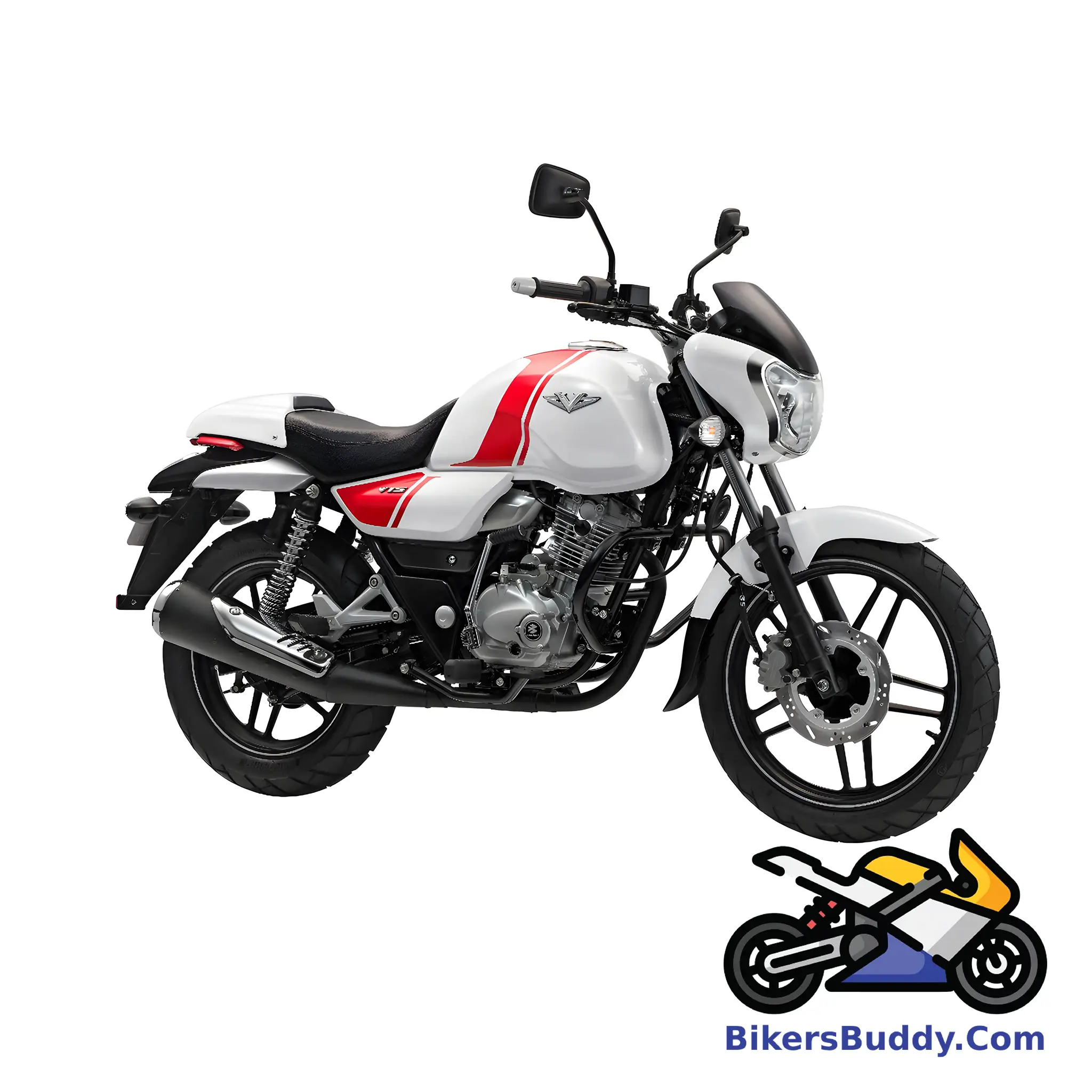 White Bajaj V15