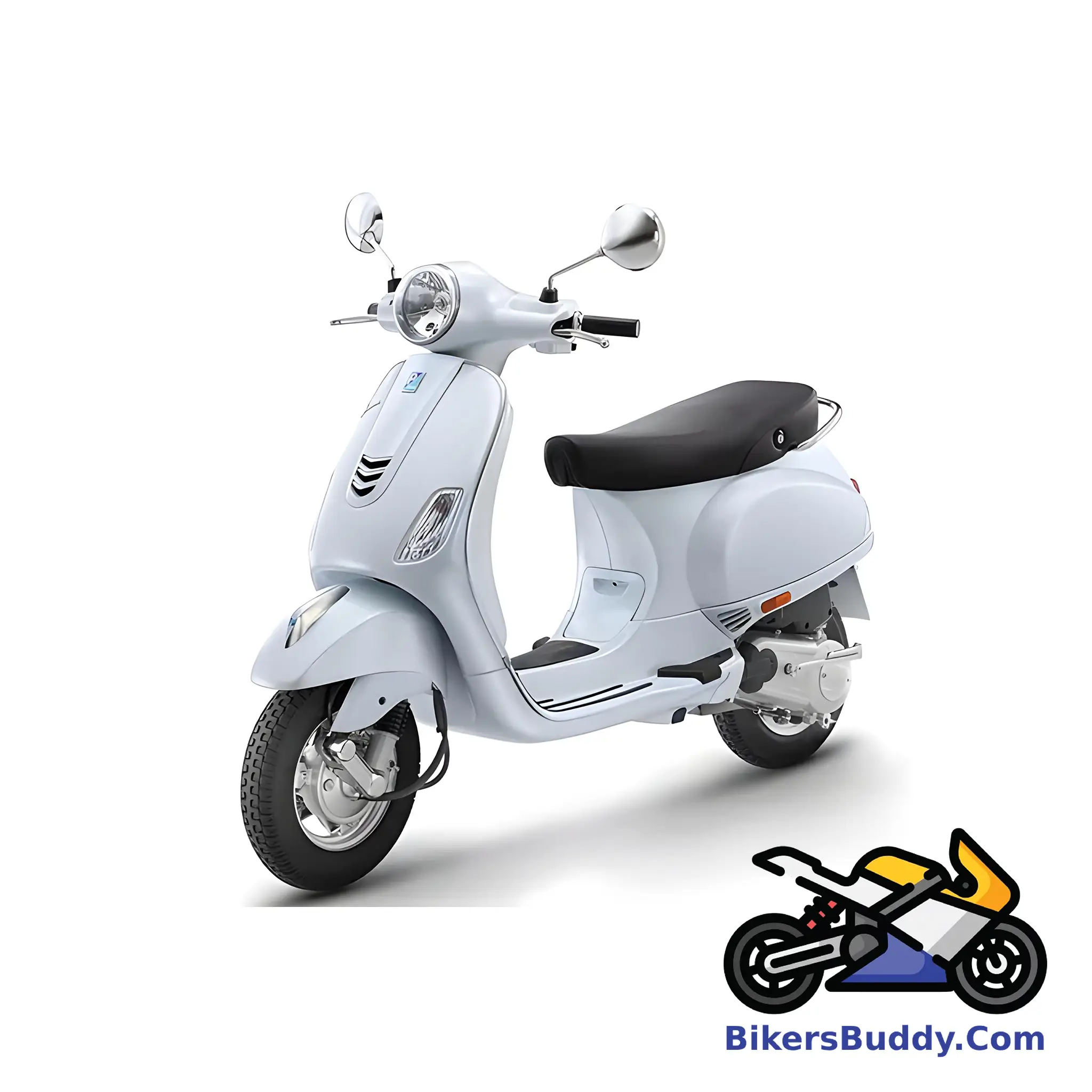 White Vespa LX 125