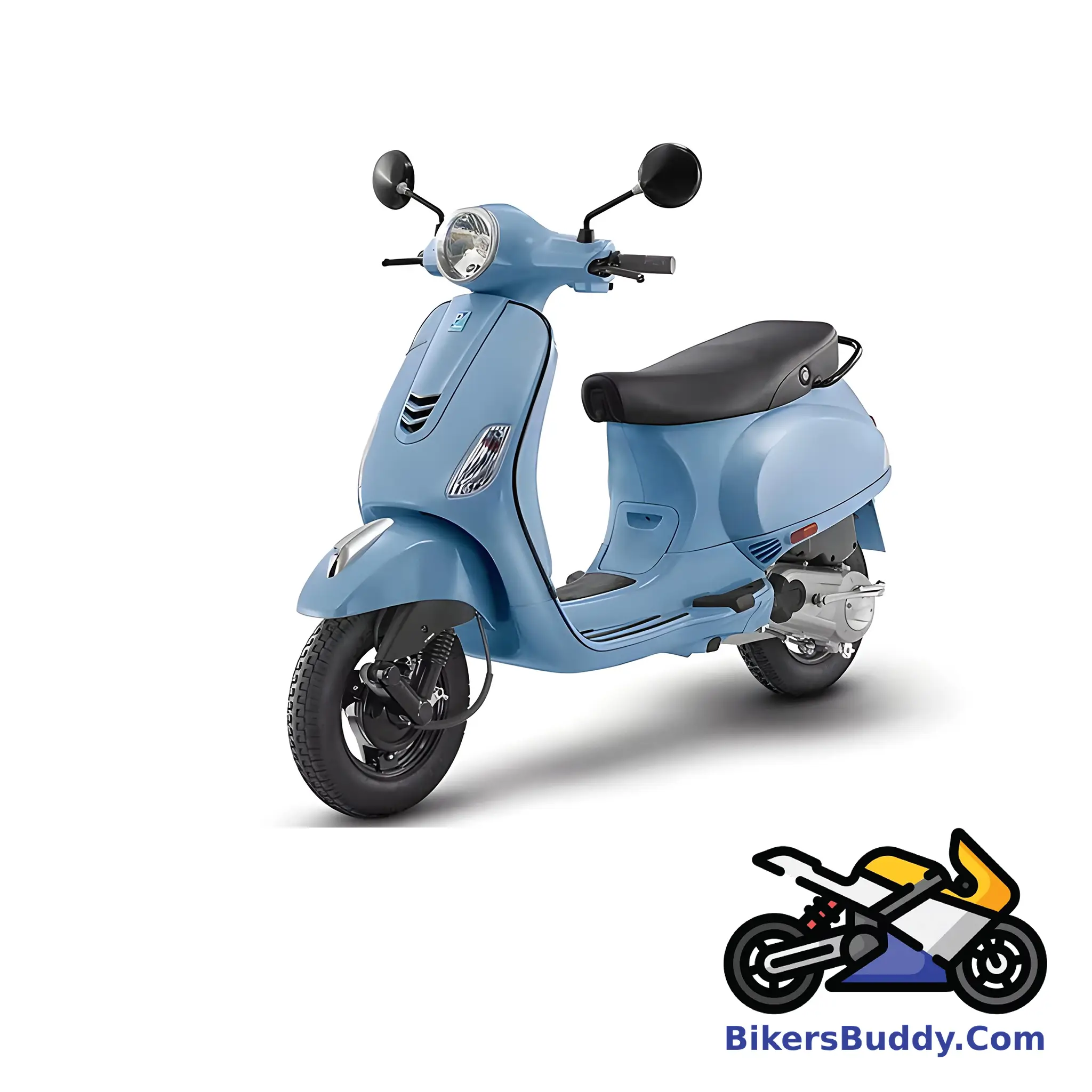 Sky Blue Vespa LX 125