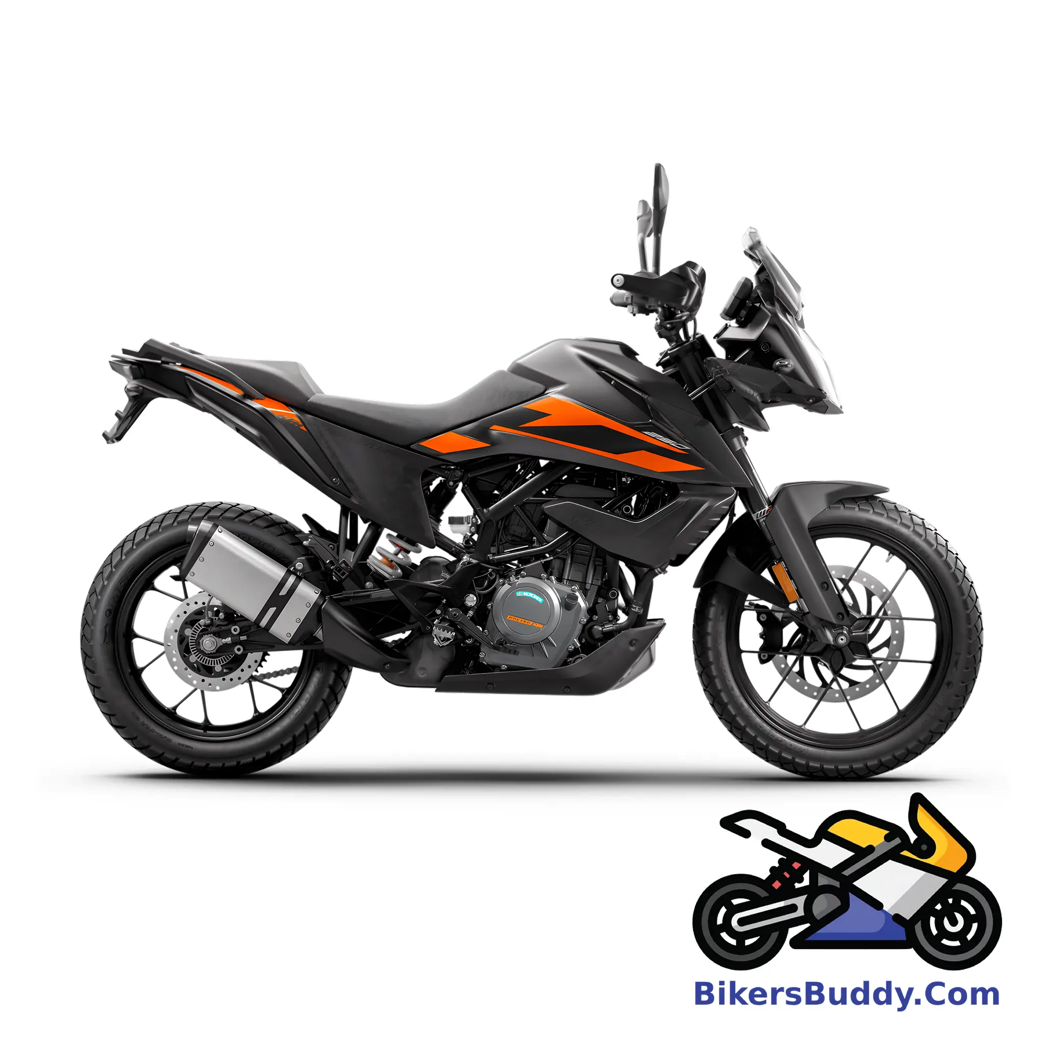 Black KTM 250 Adventure