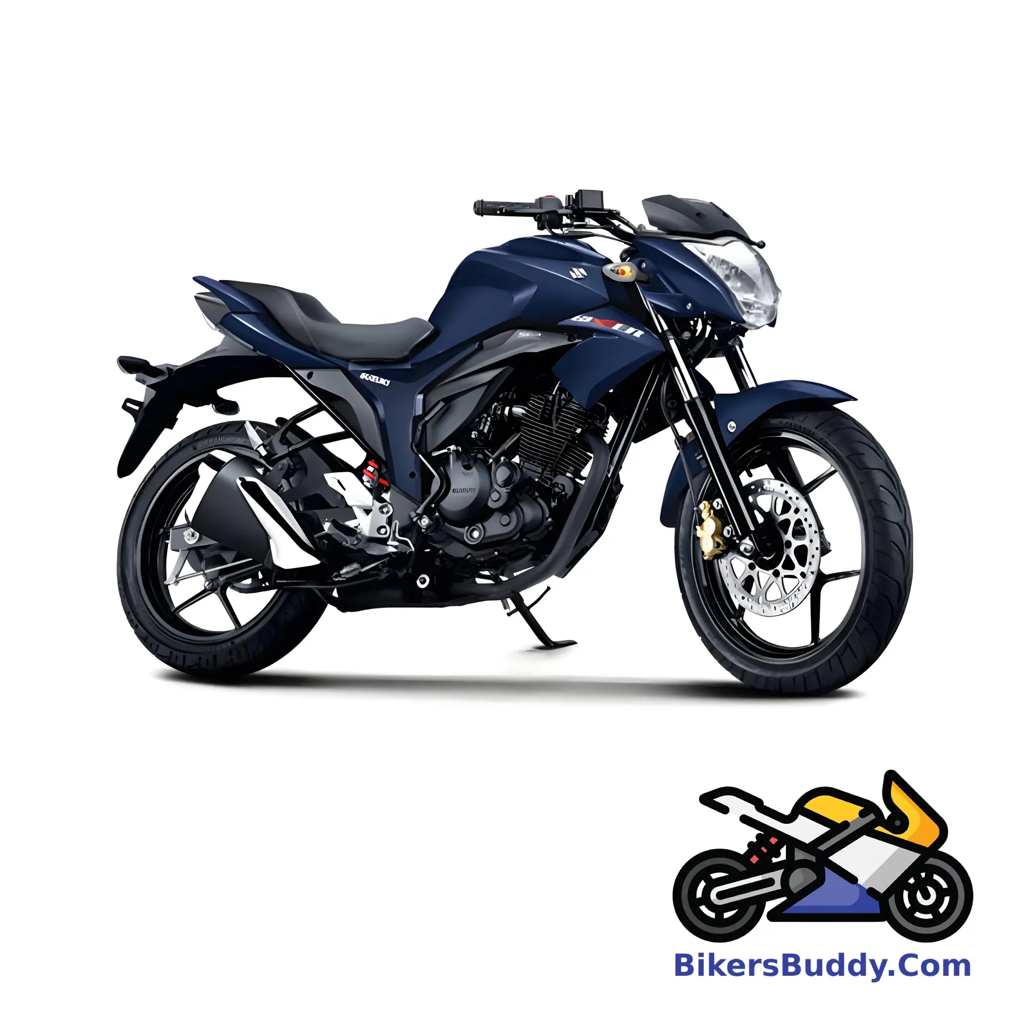 Matte Blue Suzuki Gixxer