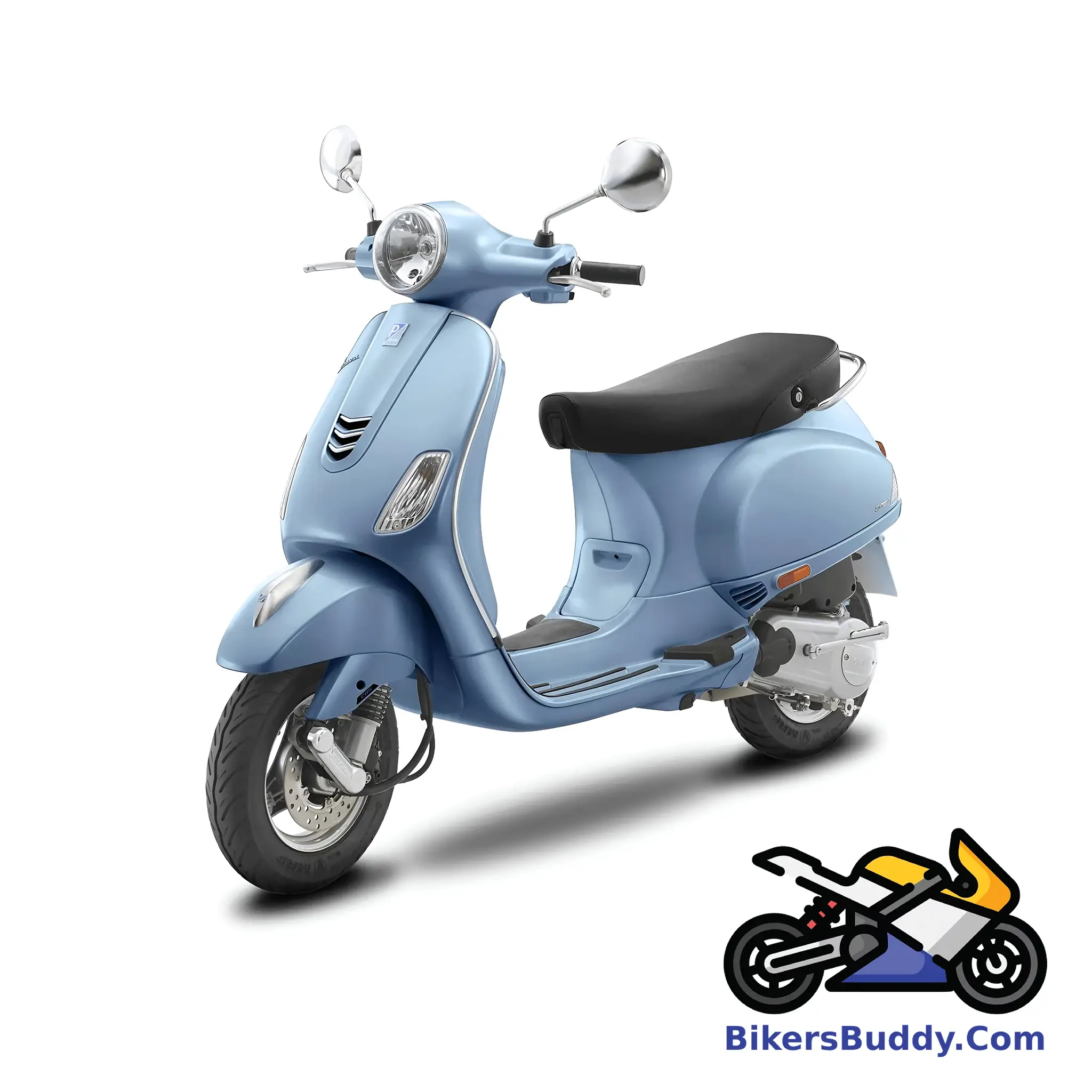 Blue Vespa VXL 125