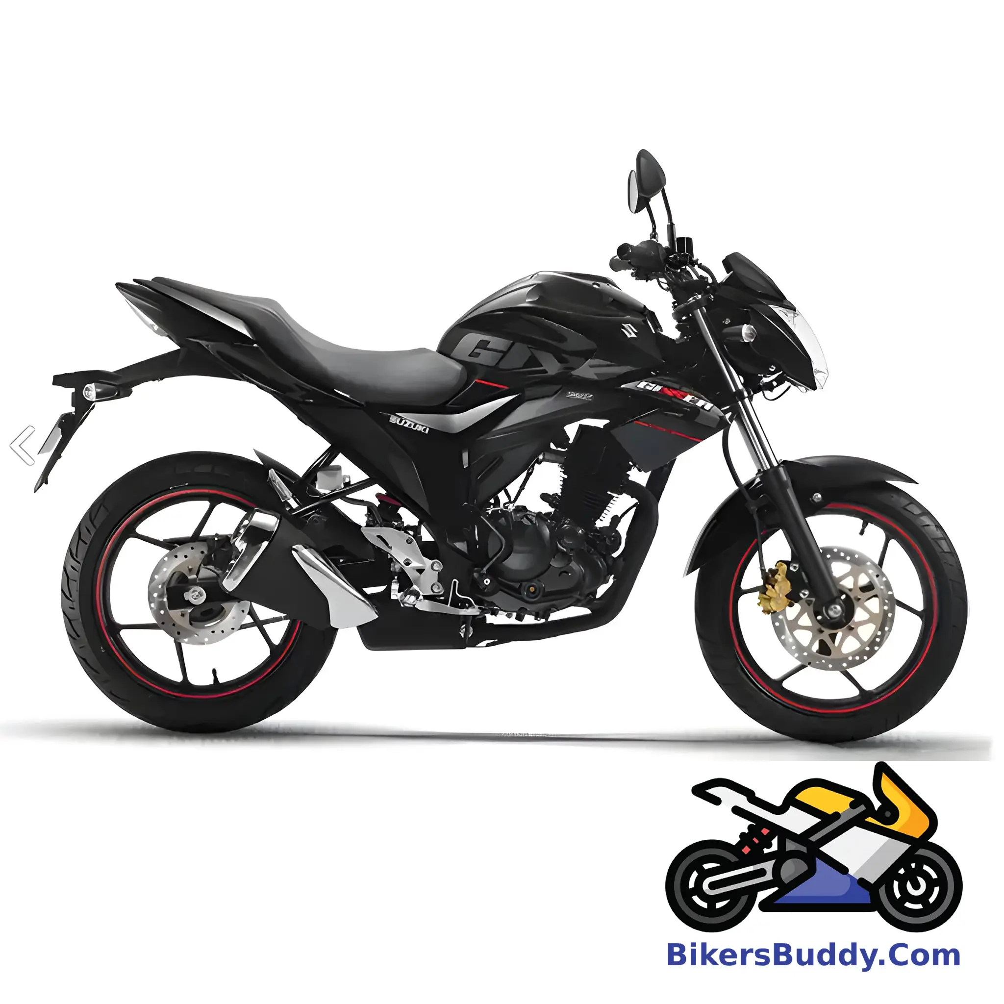 Black Suzuki Gixxer SF Double Disc MotoGP