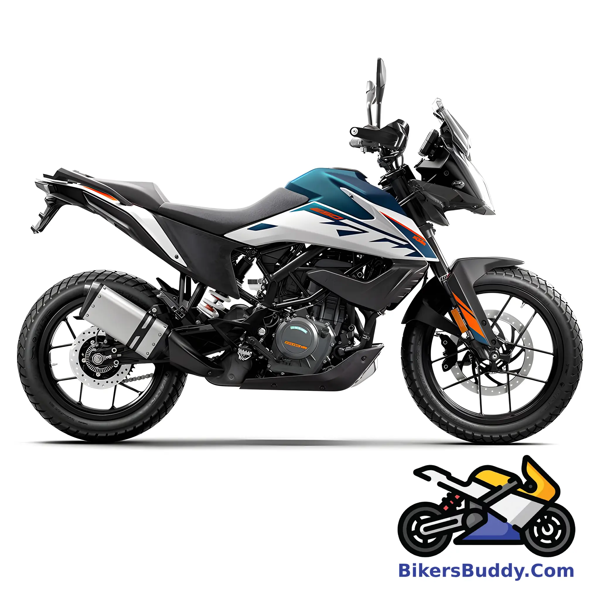 acing Blue KTM 250 Adventure