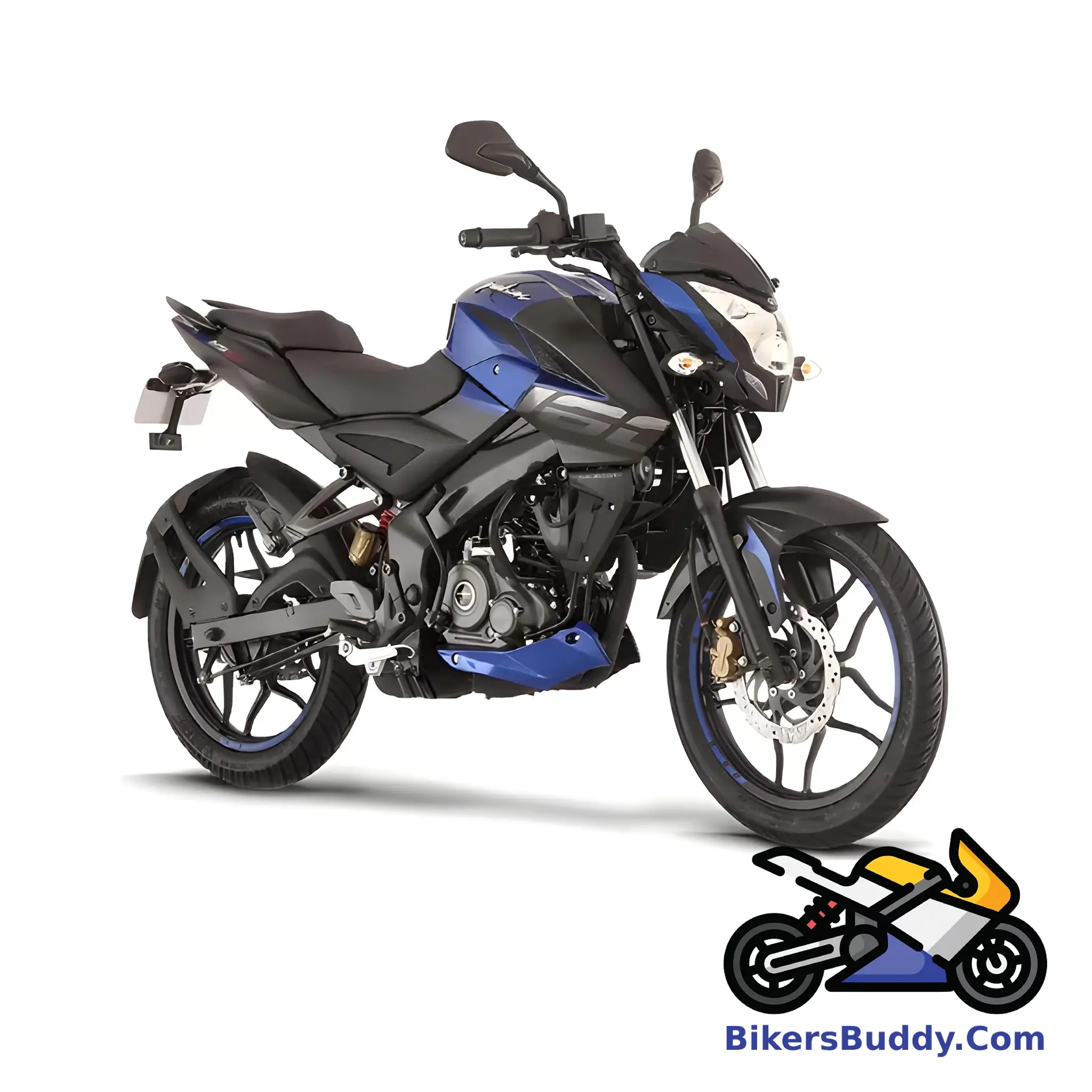 Blue Bajaj Pulsar NS 160 FI ABS