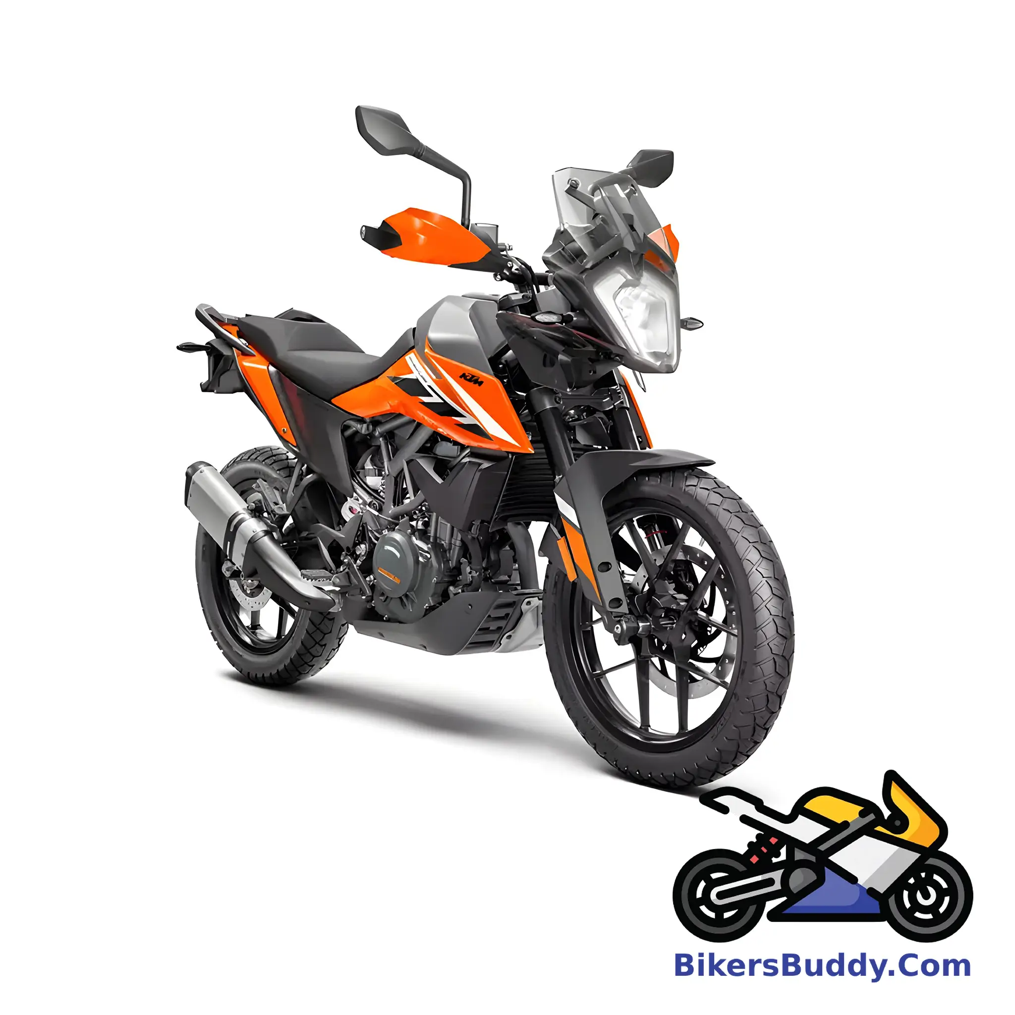 Grey KTM 250 Adventure