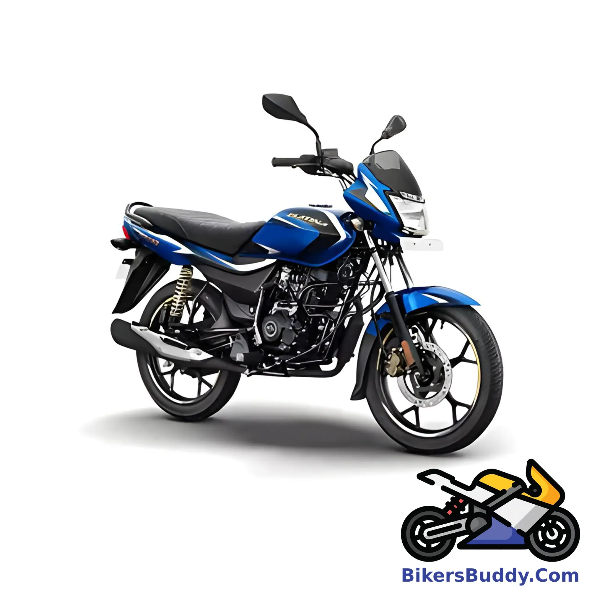 Saffire Blue Bajaj Platina 110