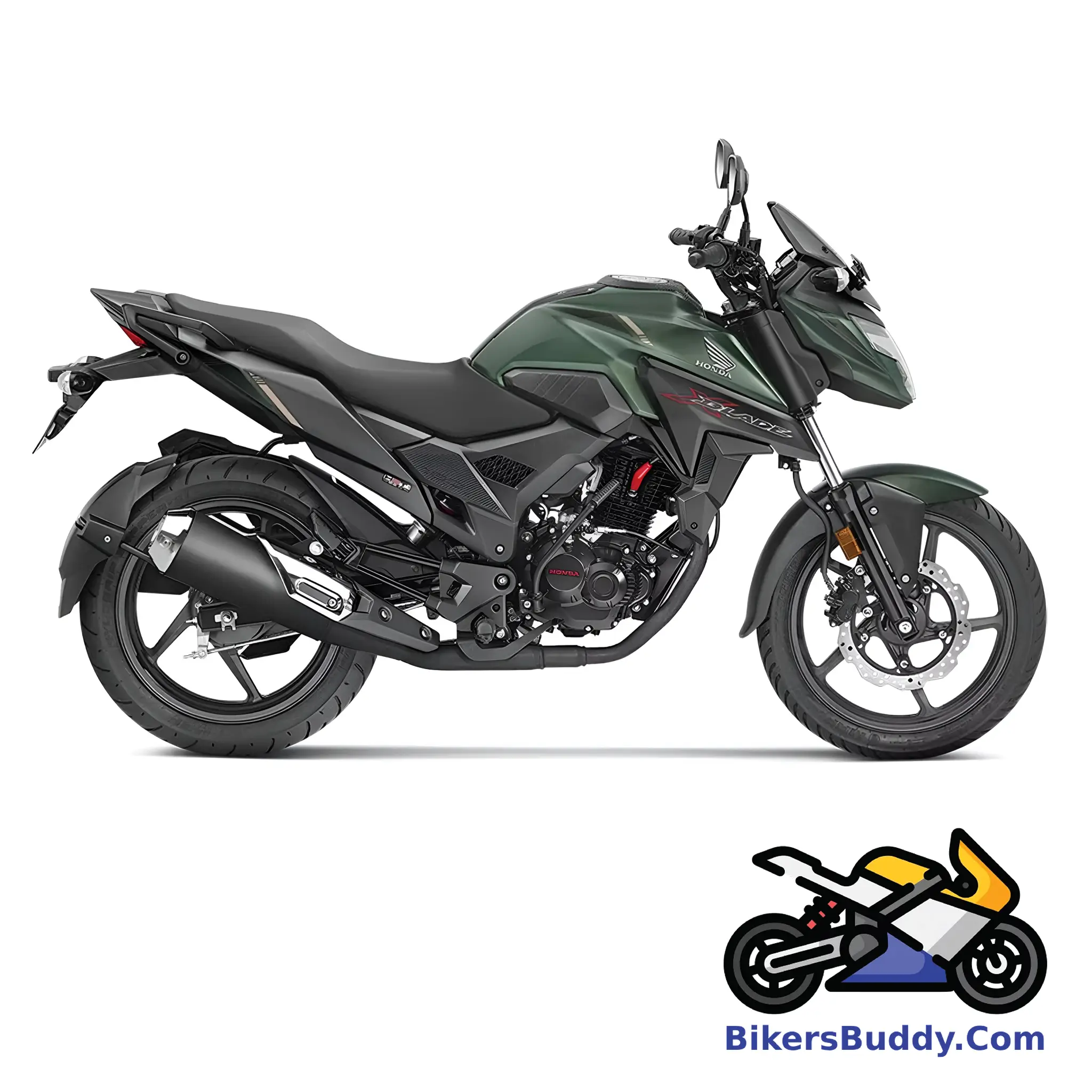 Green Honda X-Blade 160