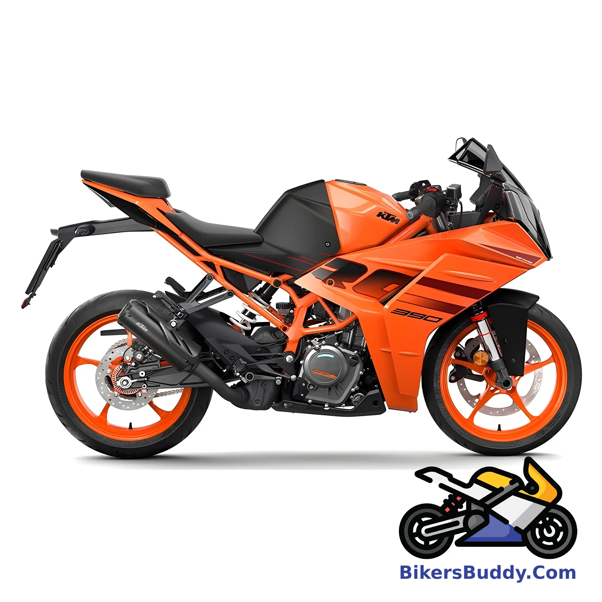 Orange KTM RC 390