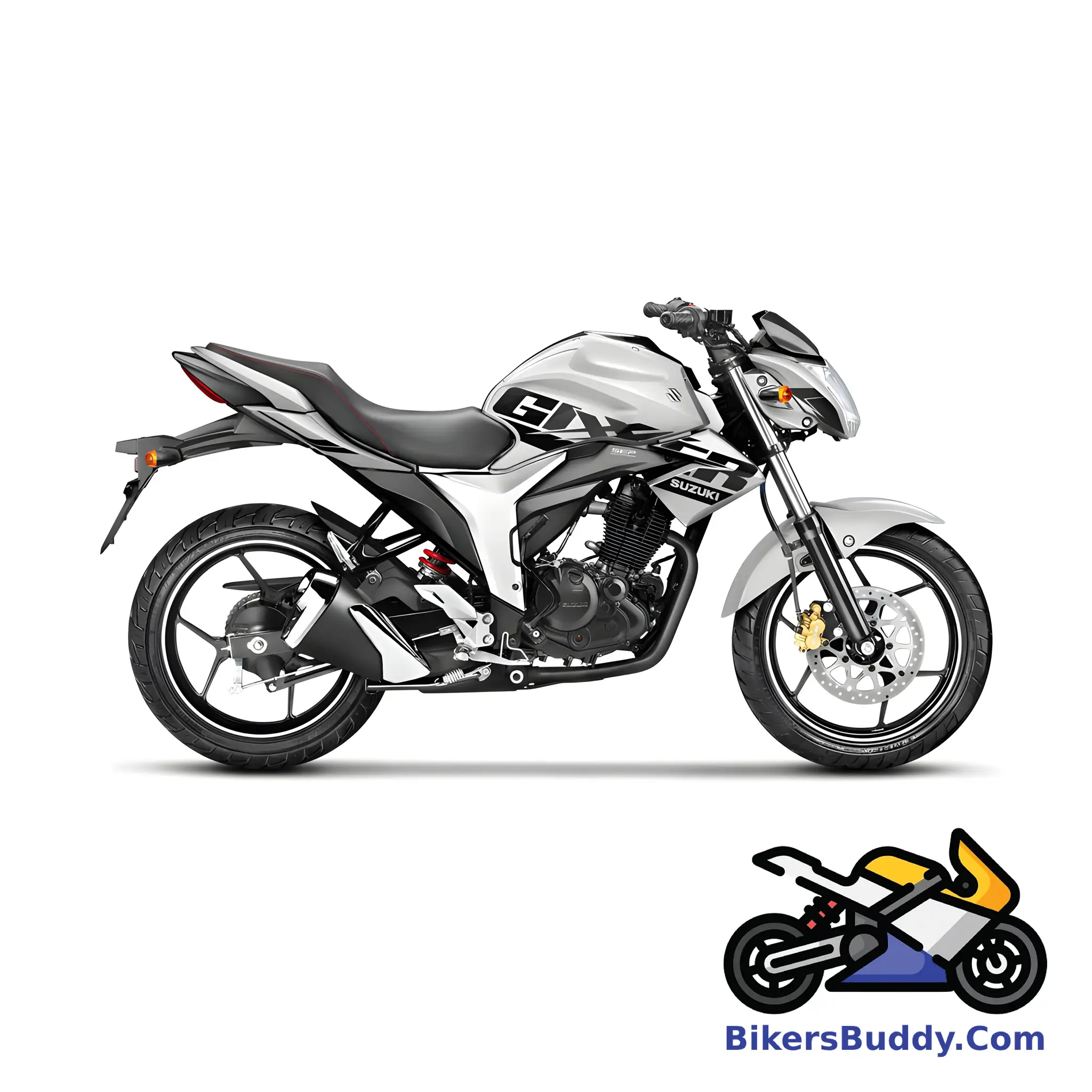 Off White Suzuki Gixxer