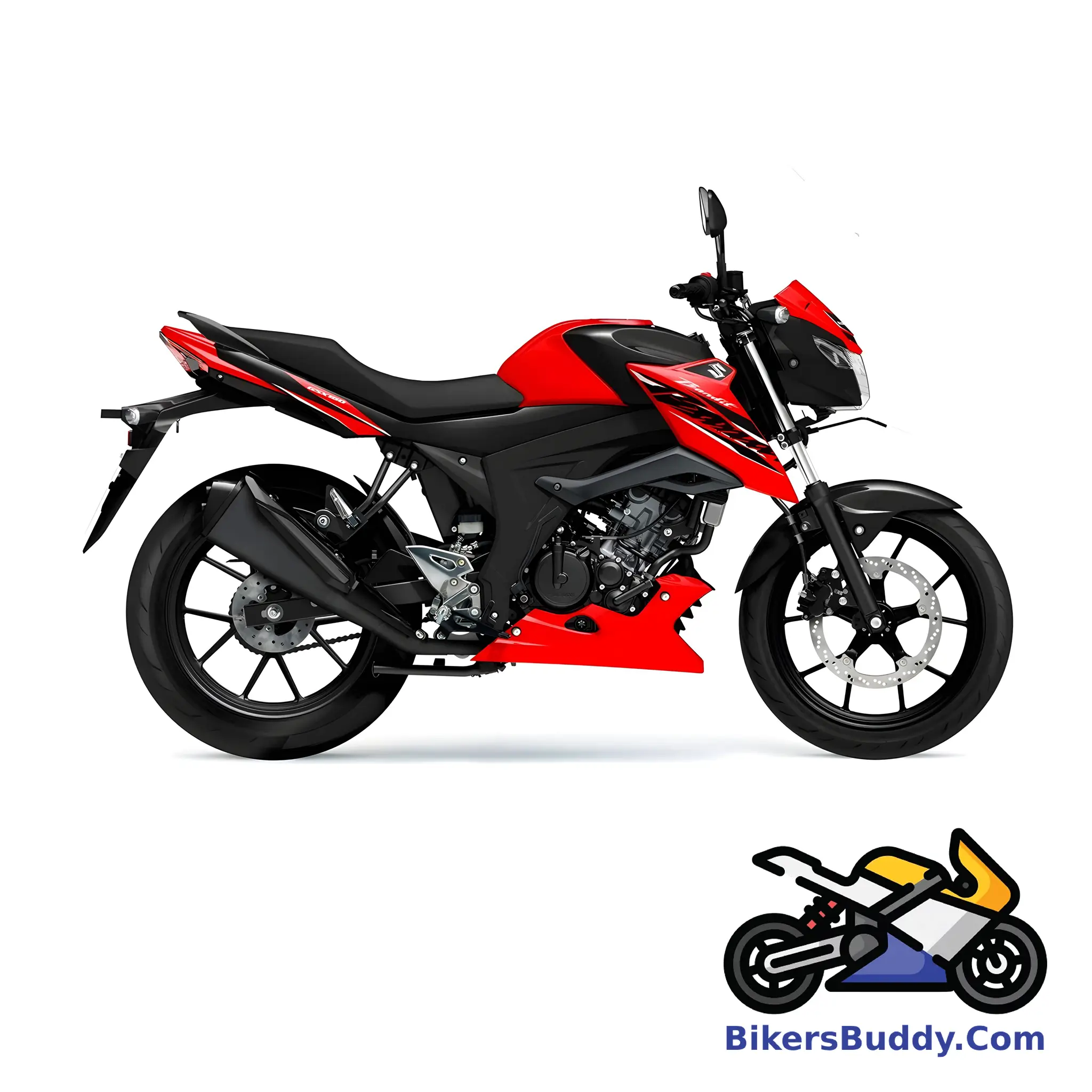 Red Suzuki Bandit 150