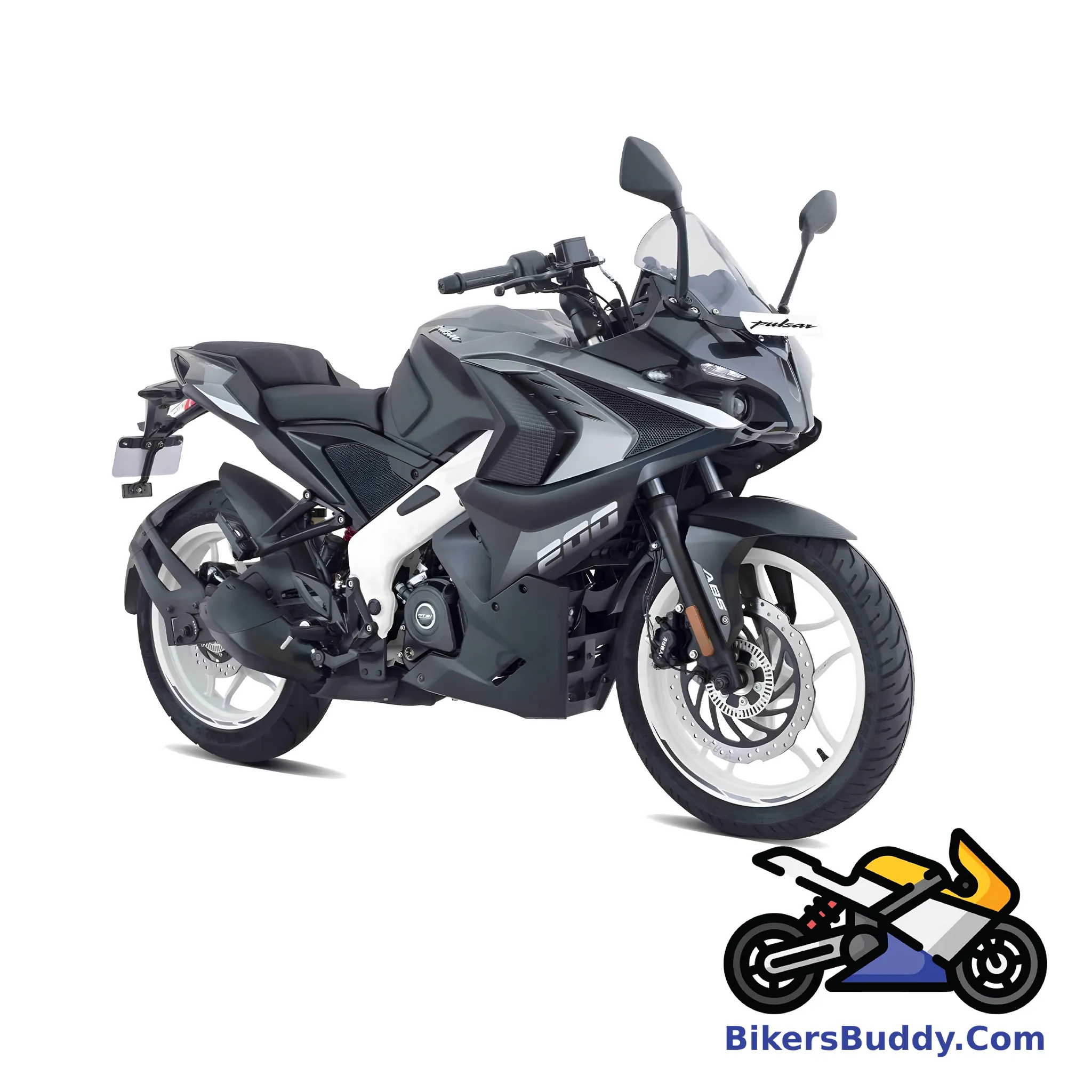 Pewter Grey Bajaj Pulsar RS200