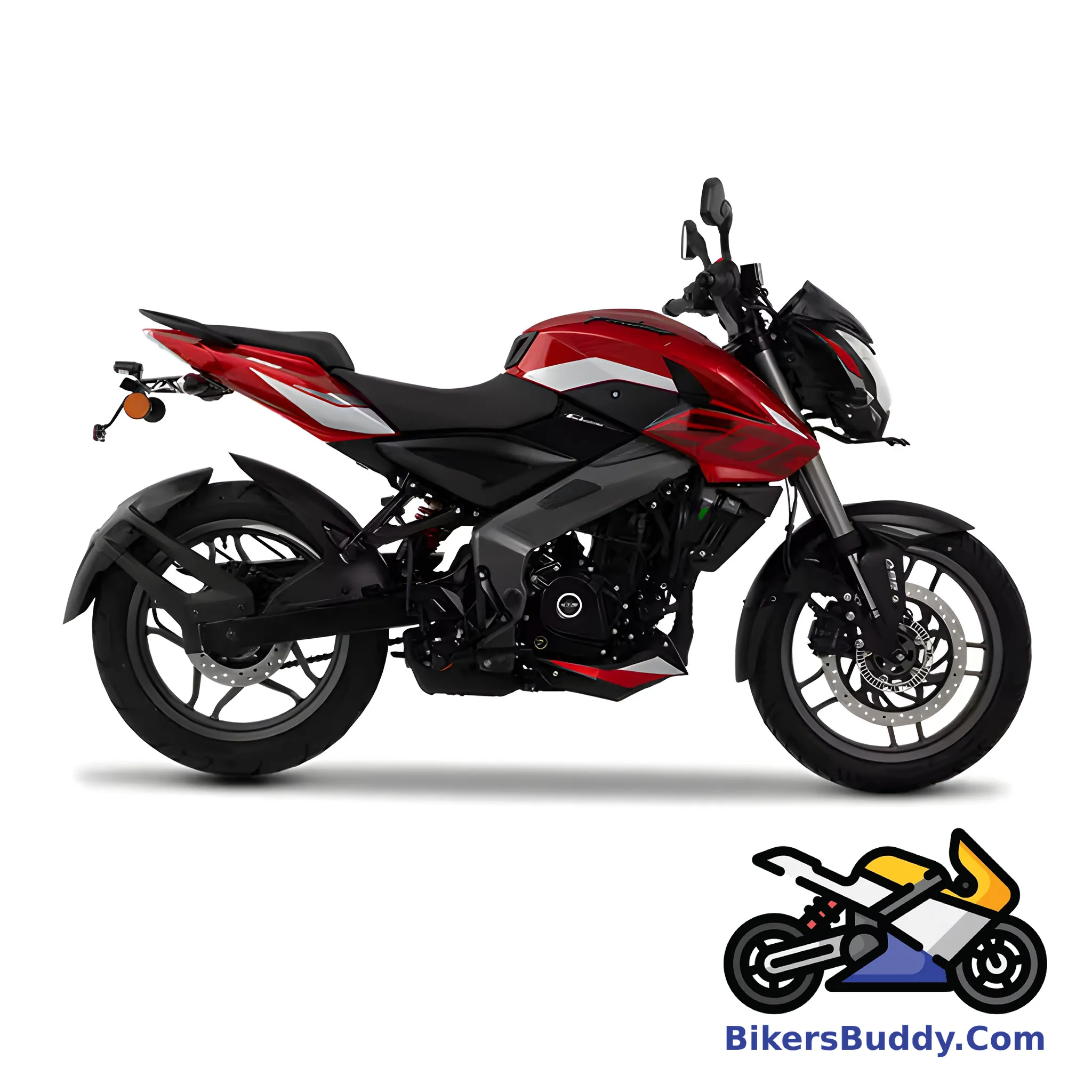 Red Bajaj Pulsar 200 NS FI