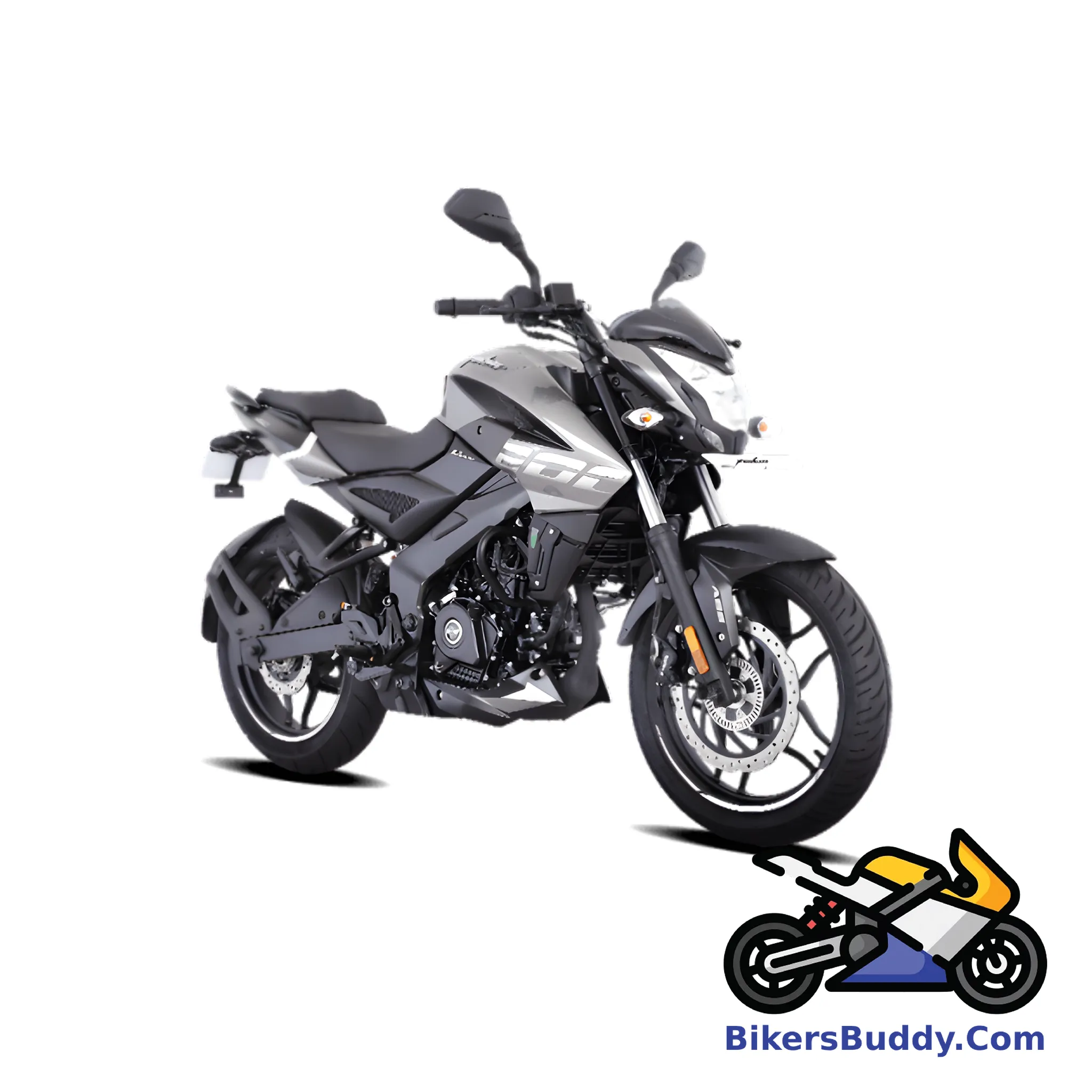 Grey Bajaj Pulsar NS200