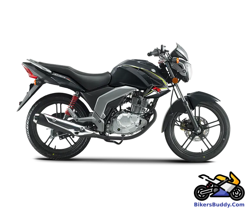 Black Suzuki GSX 125